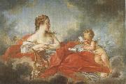 Francois Boucher The Muse Clio oil painting